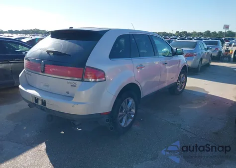 2010 Lincoln Mkx из США, поврежденный, VIN 2LMDJ8JC3ABJ07968